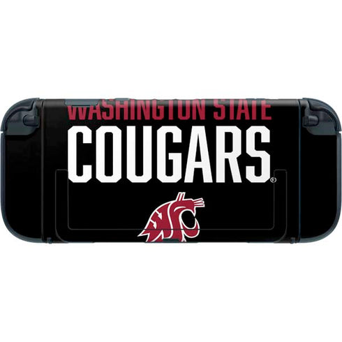 Washington State University Cougars Nintendo Switch 2 (2025) with Joy-Con Skin